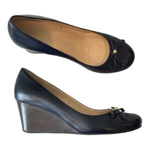 Cole Haan Women's Elsie LCE Wedge 65 mmII in marine blue size 8.5